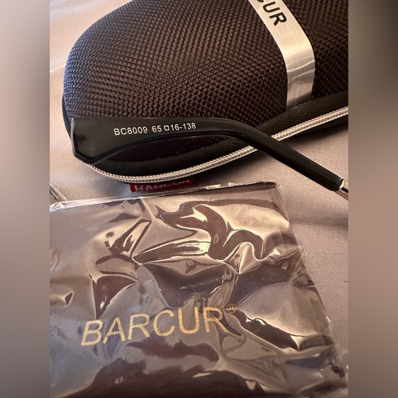 BRAND NEW UNISEX SILVER BARCUR POLARIZED SUNGLASSES - Picture 6 of 6